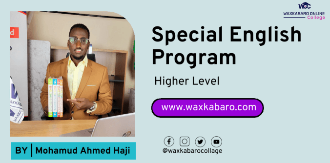 Special English Program: Higher Level